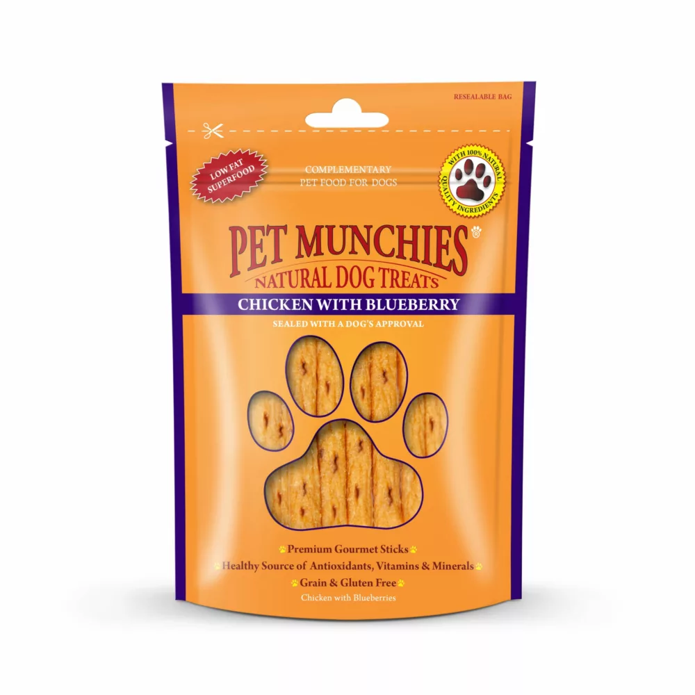 Pet Munchies Chicken with Blueberry