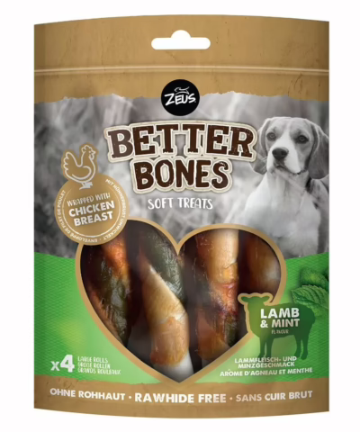 Better Bones Lamb & Mint Flavour Large Rolls (4pk)