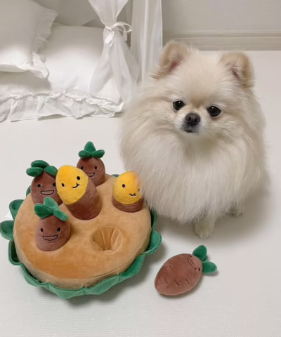 Harvest Potato Puzzle Interactive Dog Toy