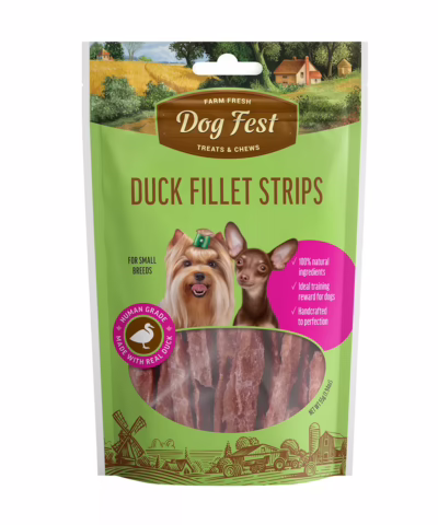 Duck Fillet Strips- Dog Fest