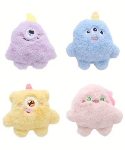 Assorted Crinkle Monster Dog Toy