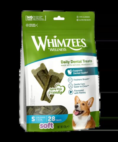 Whimzees Soft Small 28 Pack Value Bag