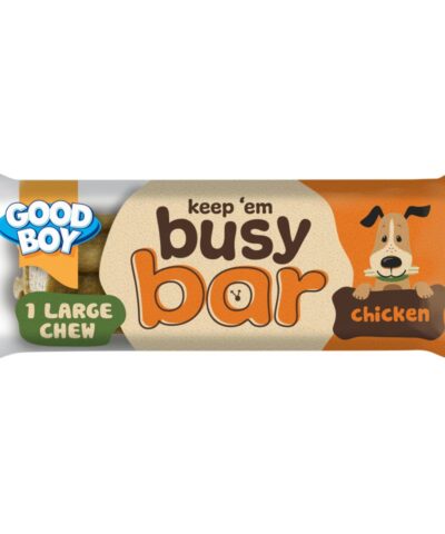 Good Boy Busy Bar Large Chew Chicken Dog Treat 90g