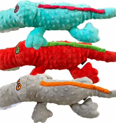 H&B Crazy Crocodile Dog Toy Assorted