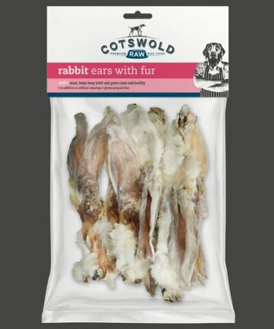Cotswold Rabbit Ears With Fur