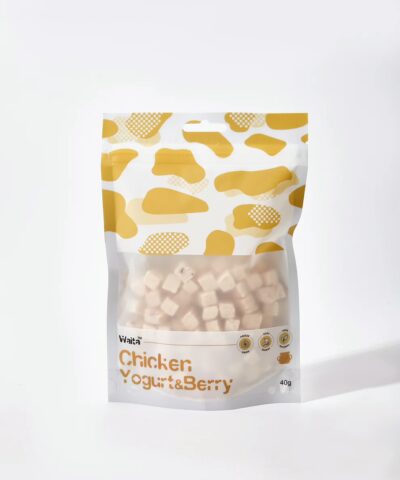 Waita Freeze Dried Chicken, Yogurt & Berry 40g